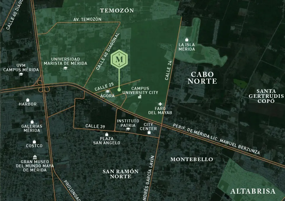 Mapa Madero 52
